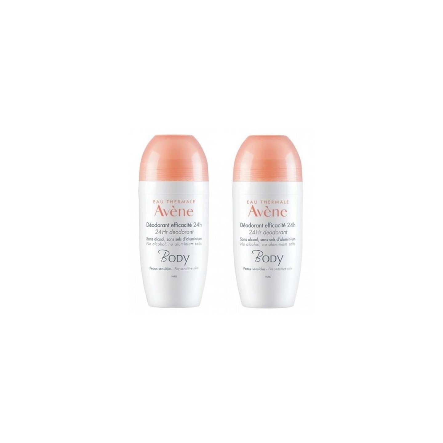 Avène Body Déodorant efficacité 24h - Lot de 2 x 50ml