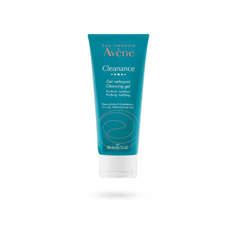 Avène Cleanance gel nettoyant visage et corps peaux grasses à imperfections - 200 ml