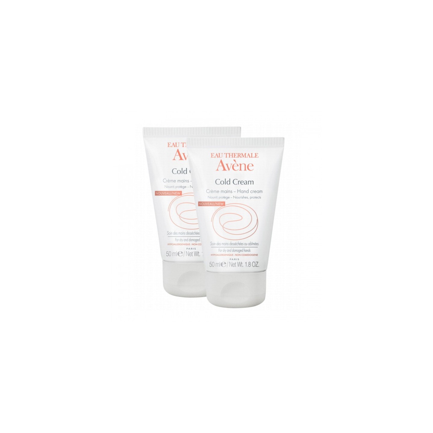 Avène Cold Cream crème mains - 2 x 50ml