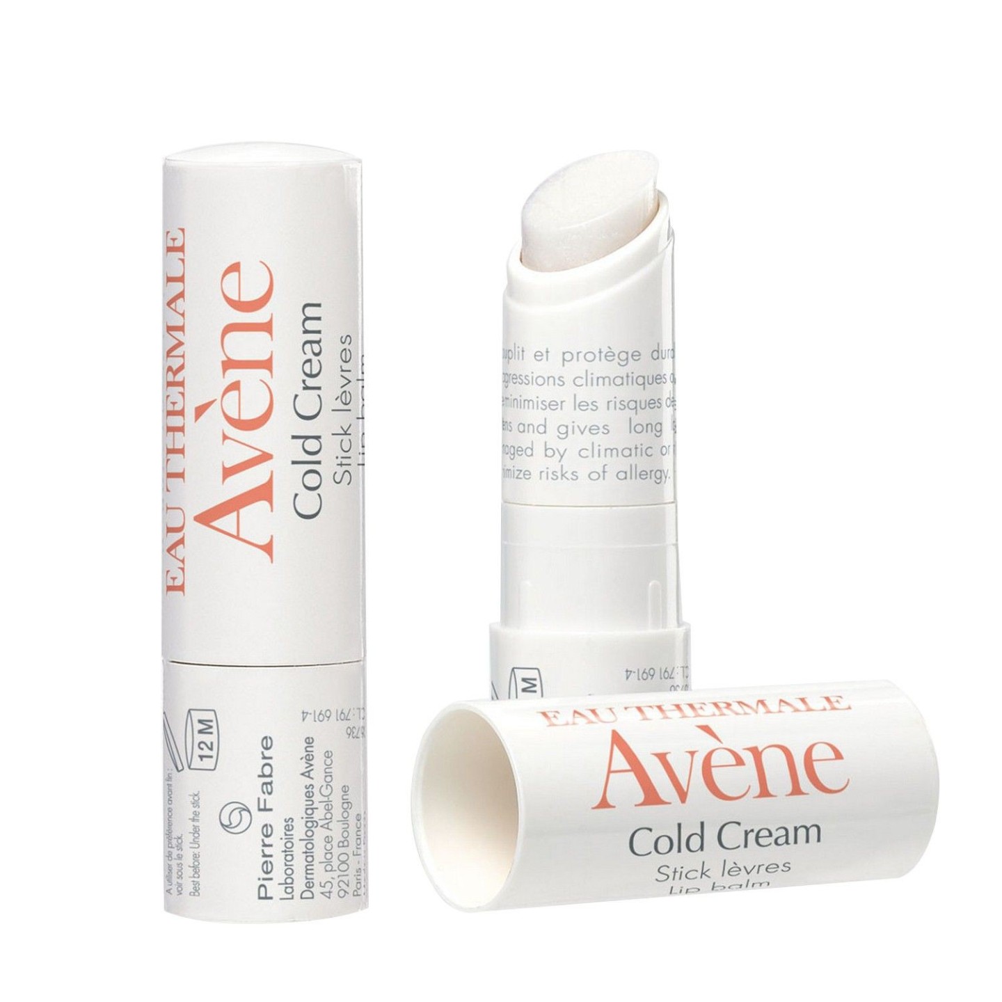 Avène Cold Cream stick lèvres - 4g