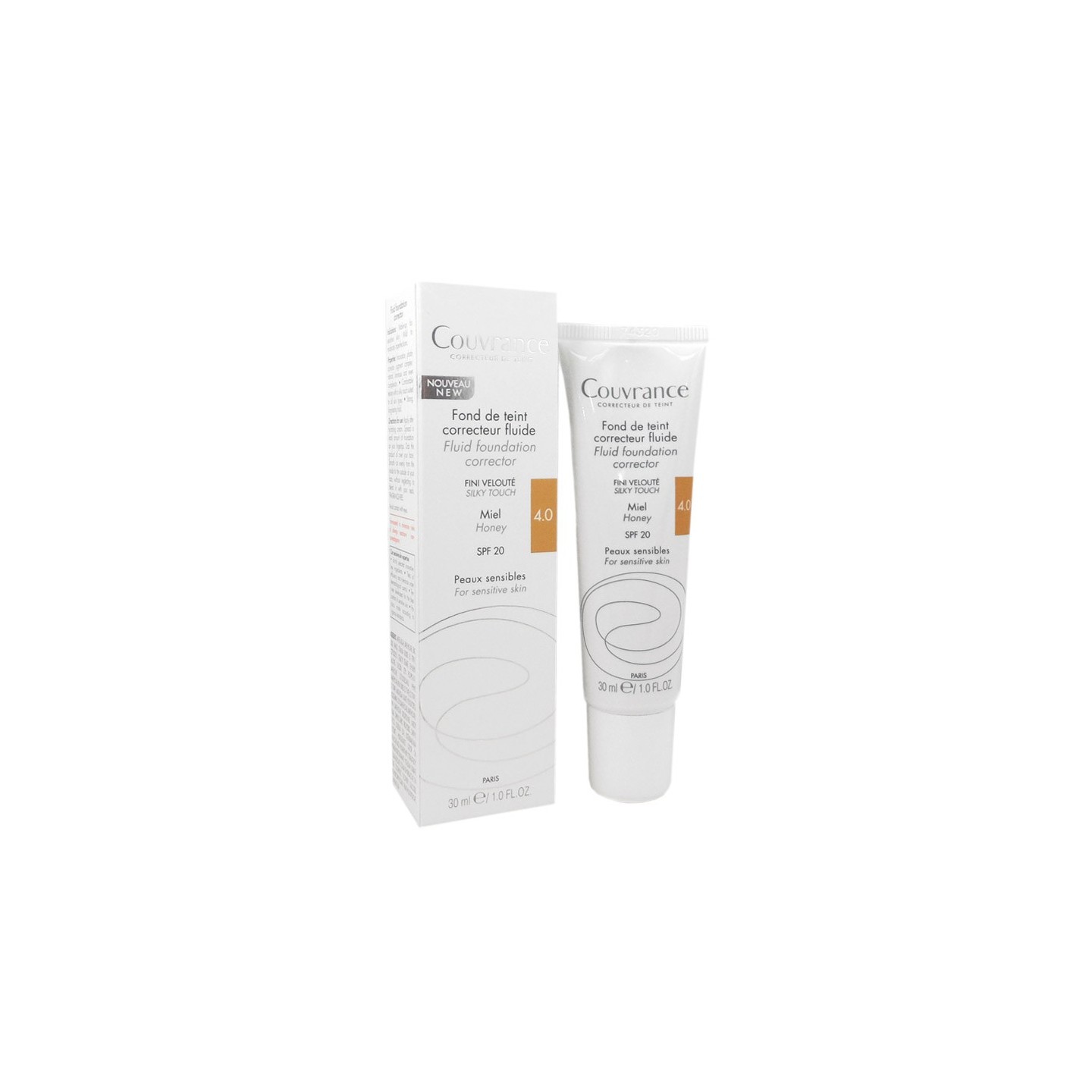 Avène Couvrance fond de teint 4.0 miel correcteur fluide SPF20 - 30ml