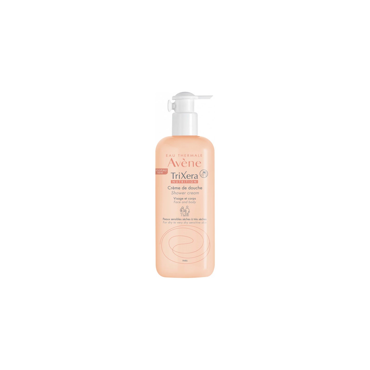 Avène Crème de douche TriXera Nutrition - 500ml