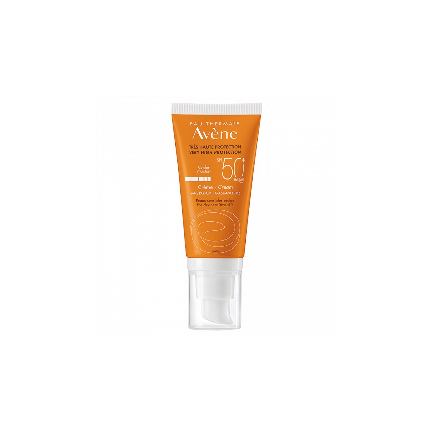 Avène Crème SPF 50+ sans parfum - 50ml