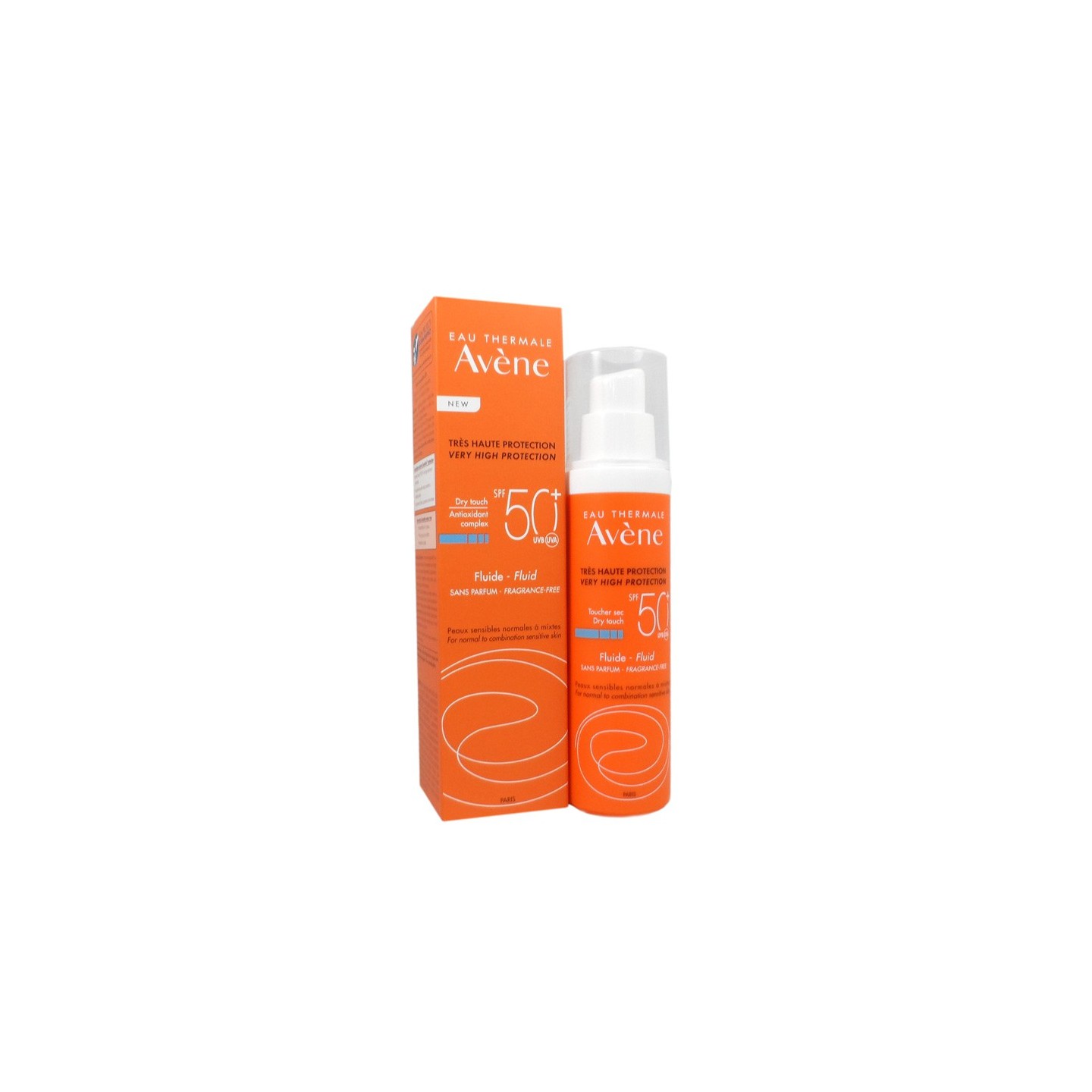 Avène fluide solaire indice 50+ - Spray 50 ml