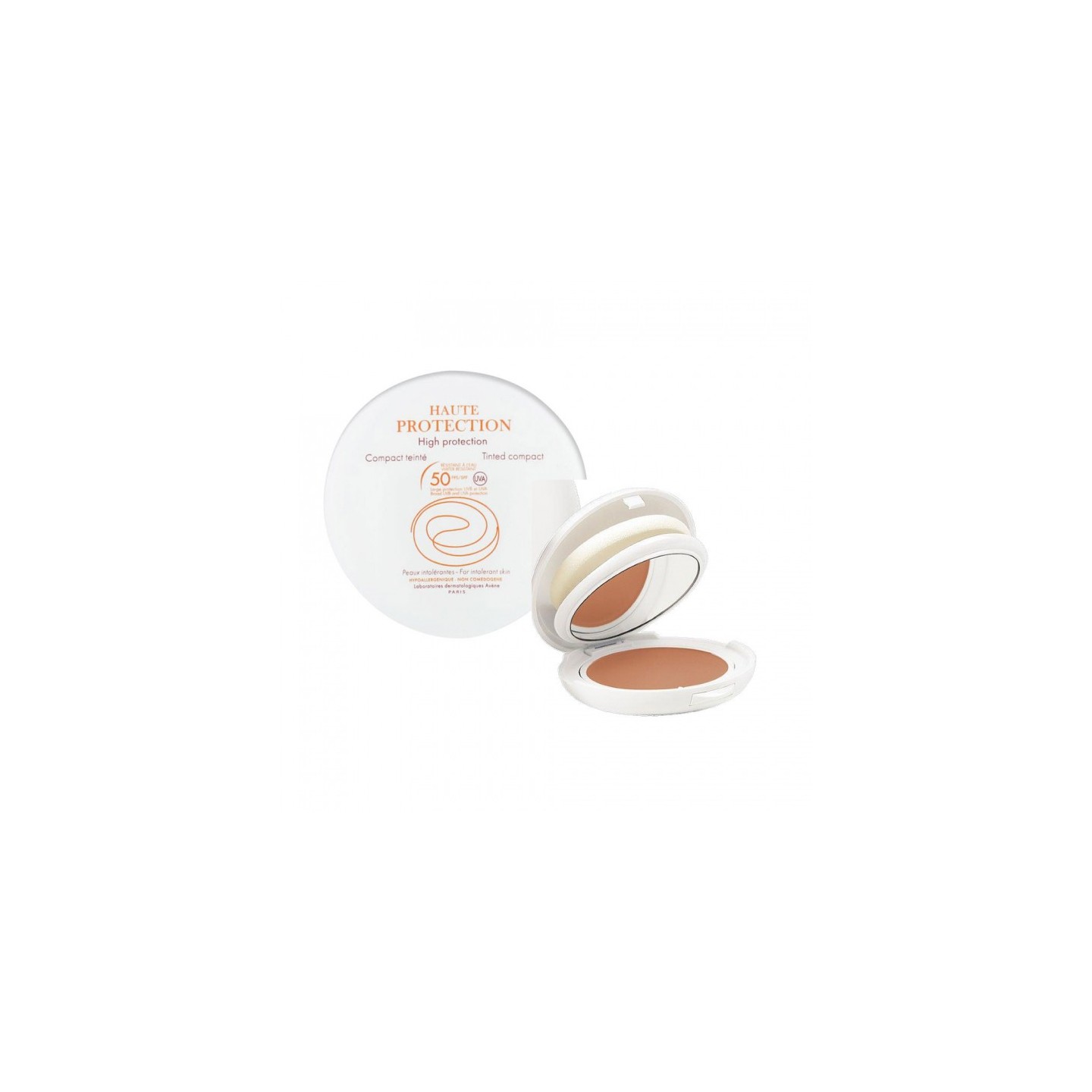 Avène Solaire poudre compacte teintée doré indice 50 - 10 g
