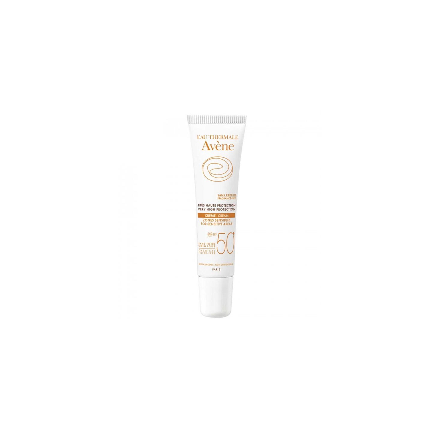 Avène Solaire spf 50 Crème Mineral Zones sensibles 15ml