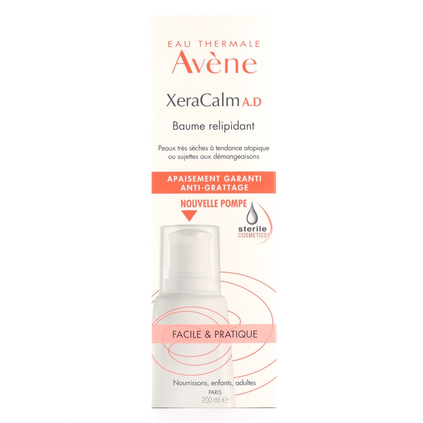 Avène xeracalm ad baume relipidant 200ml