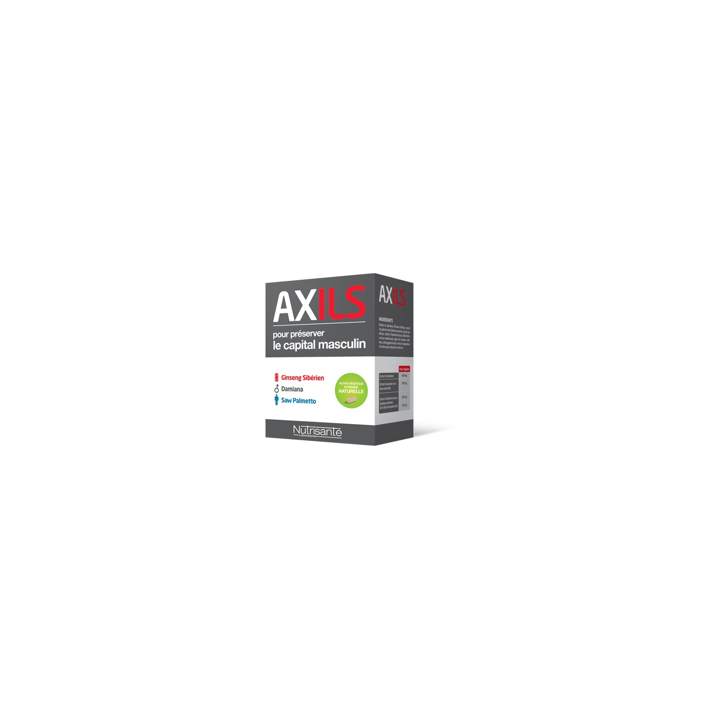 Axils 60 gélules Nutrisanté