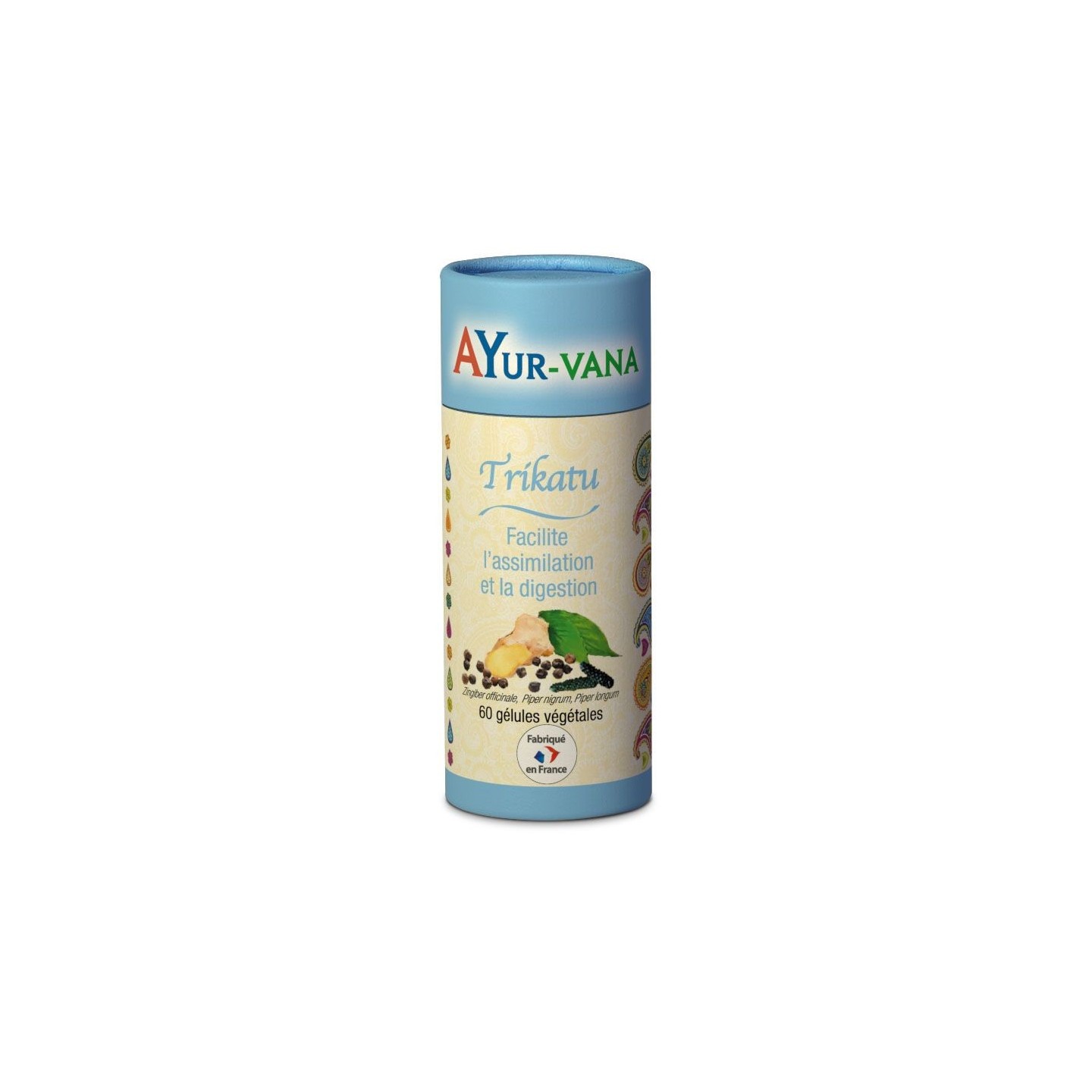 Ayur-Vana Trikatu - 60 gélules