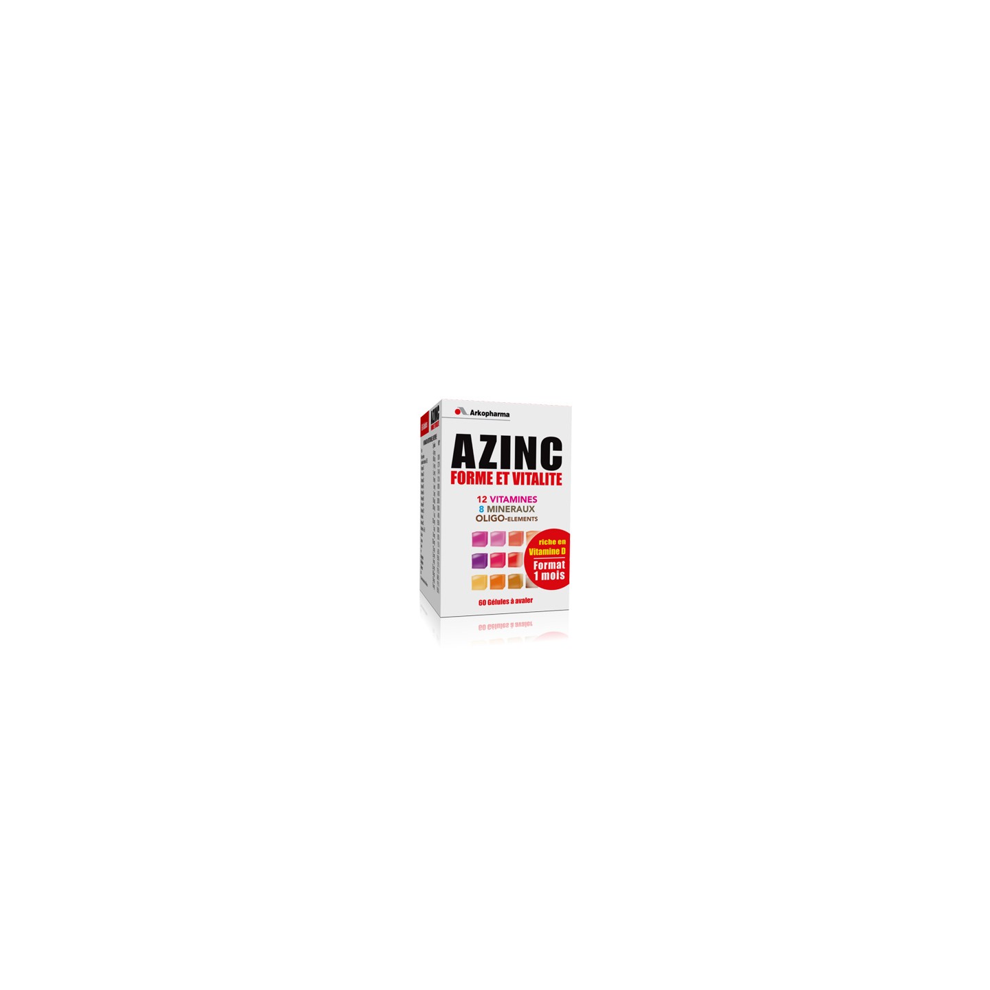 Azinc Forme et vitalité 60 Gélules