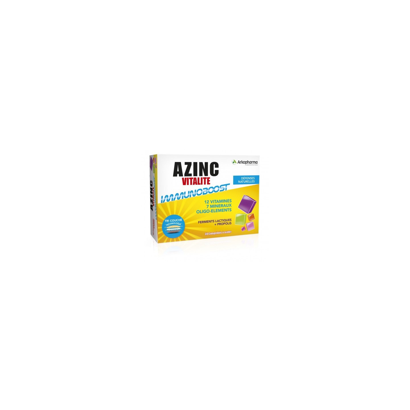 Azinc Vitalité Immunoboost - 30 comprimés