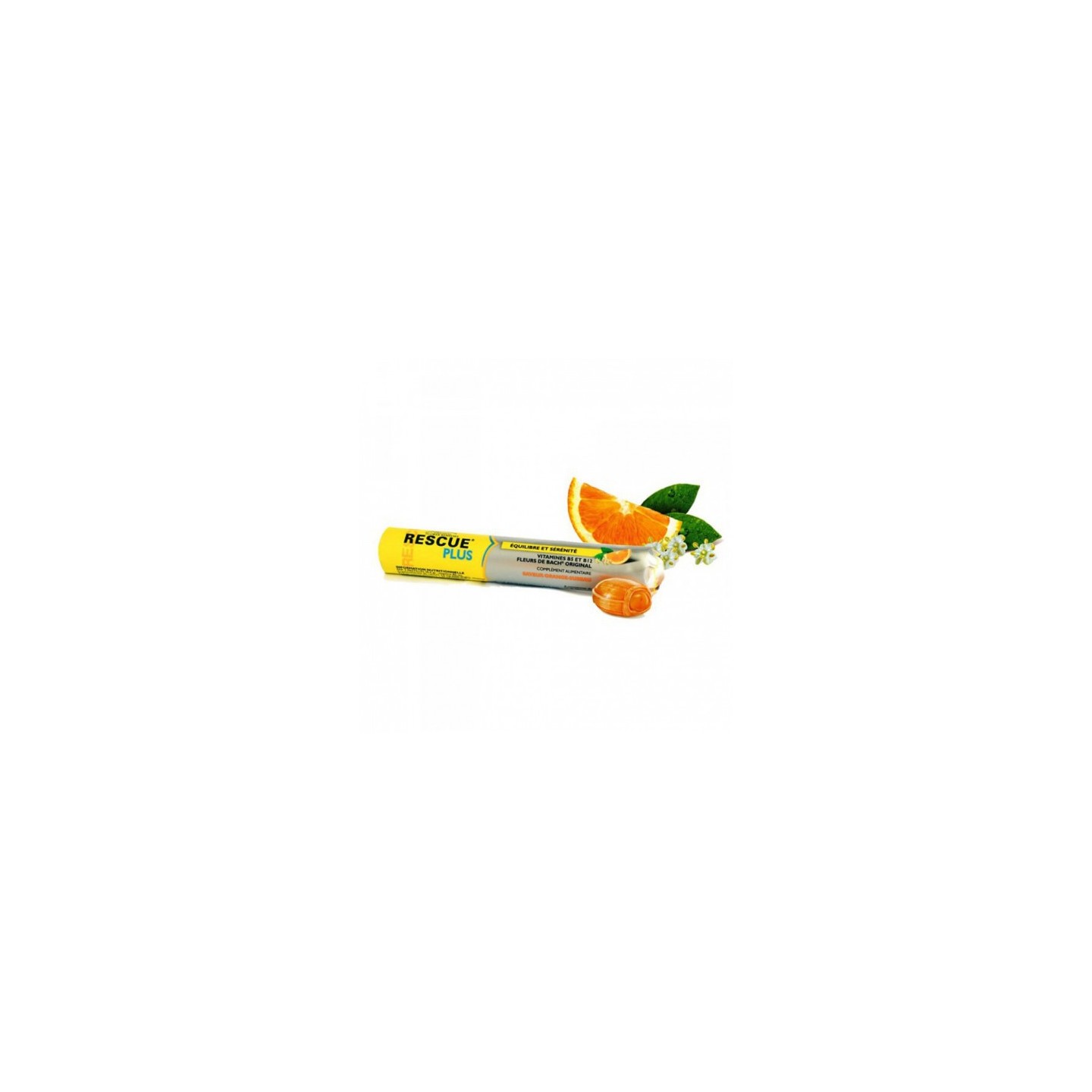 Bach Rescue Coeur Fondant Orange-Sureau 10 pastilles