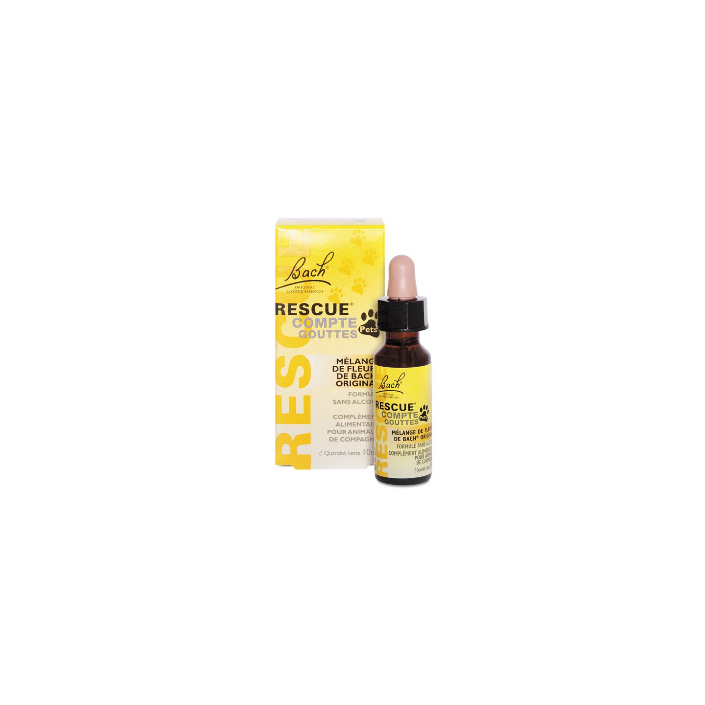 Bach Rescue Remedy Pets Compte-gouttes 10 ml