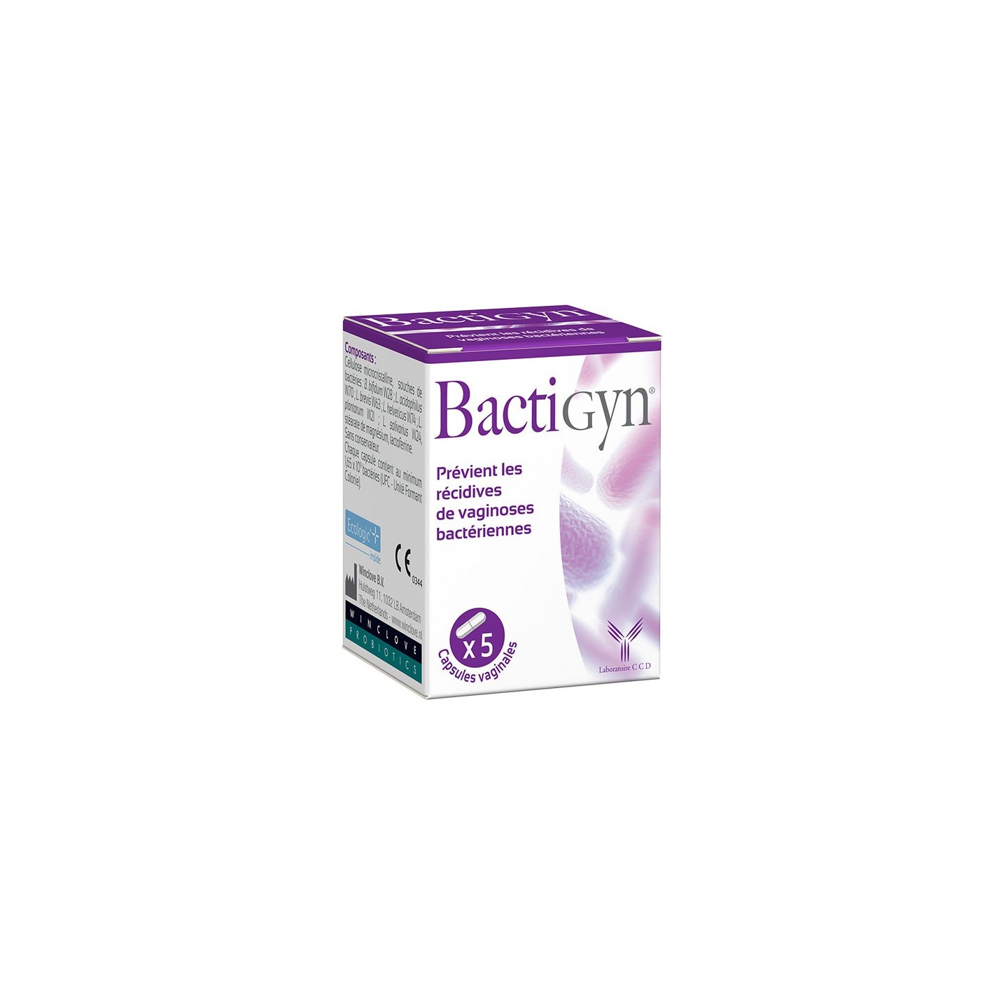 BactiGyn 5 Capsules Vaginales
