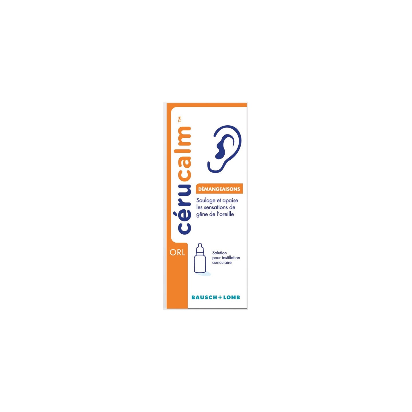 Bausch + Lomb CeruCalm Solution auriculaire démangeaisons - 15ml