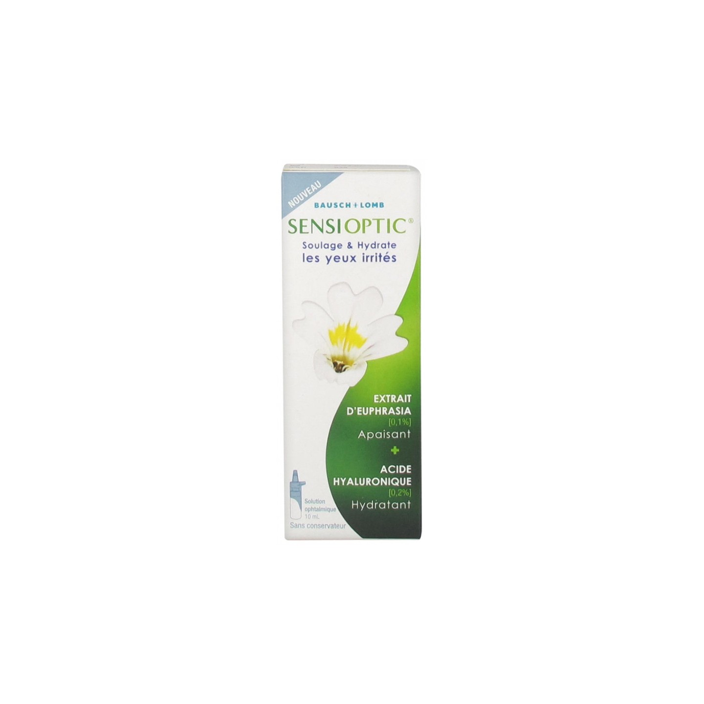 Bausch + Lomb Sensioptic soulage & hydrate les yeux irrités - 10ml
