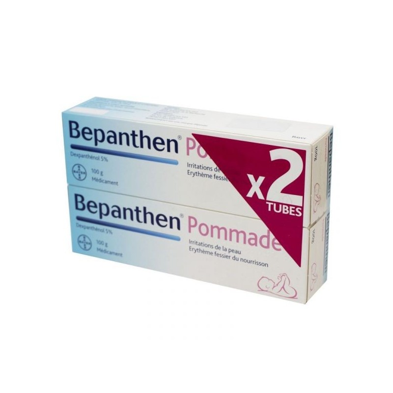 Pharmacie Bastille - Bepanthen 5 % pommade 2 x 100gr