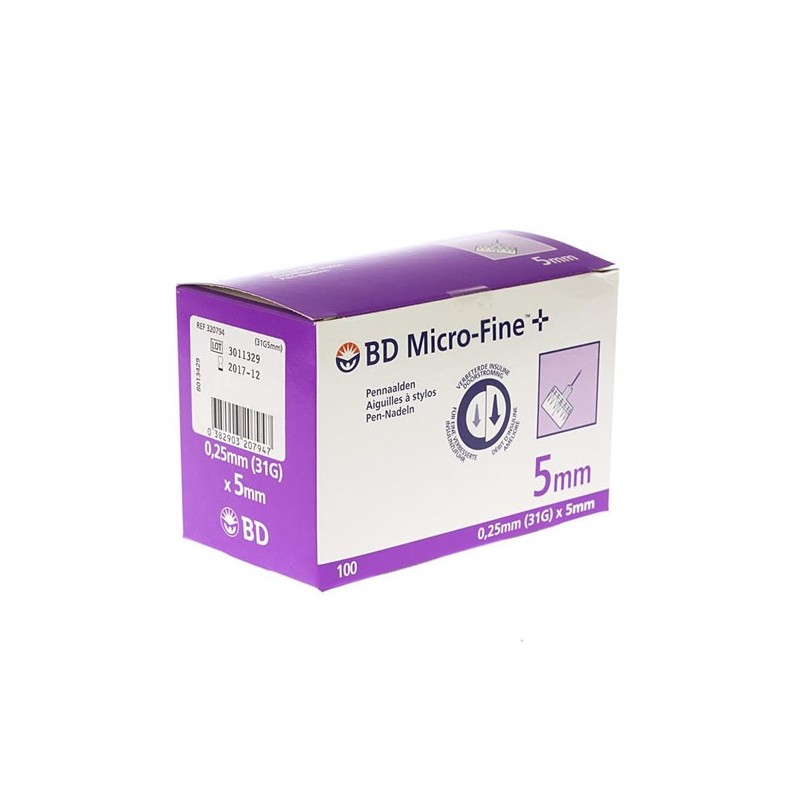 Pharmacie Bastille - BD mcro-fine+ aiguille stylo (31G)x5mm