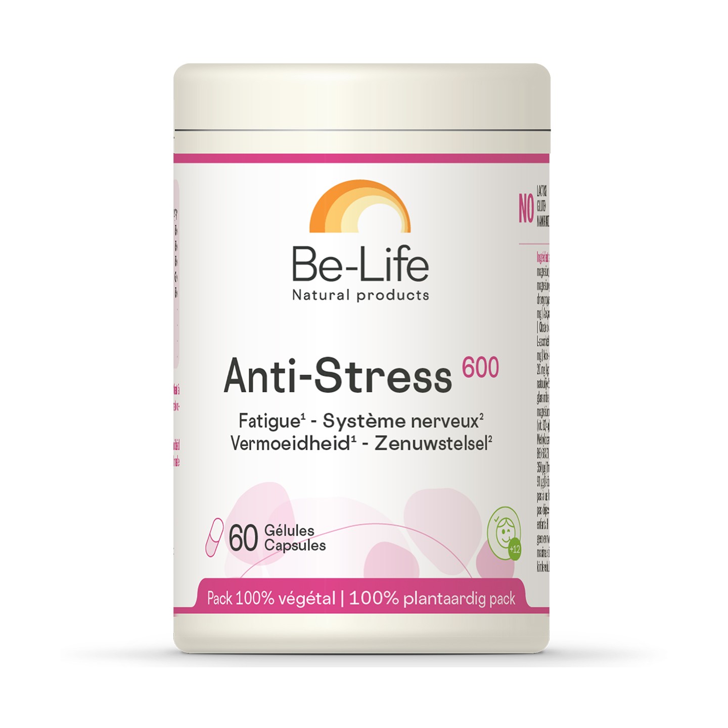 Be-Life Anti-Stress 600 - 60 gélules