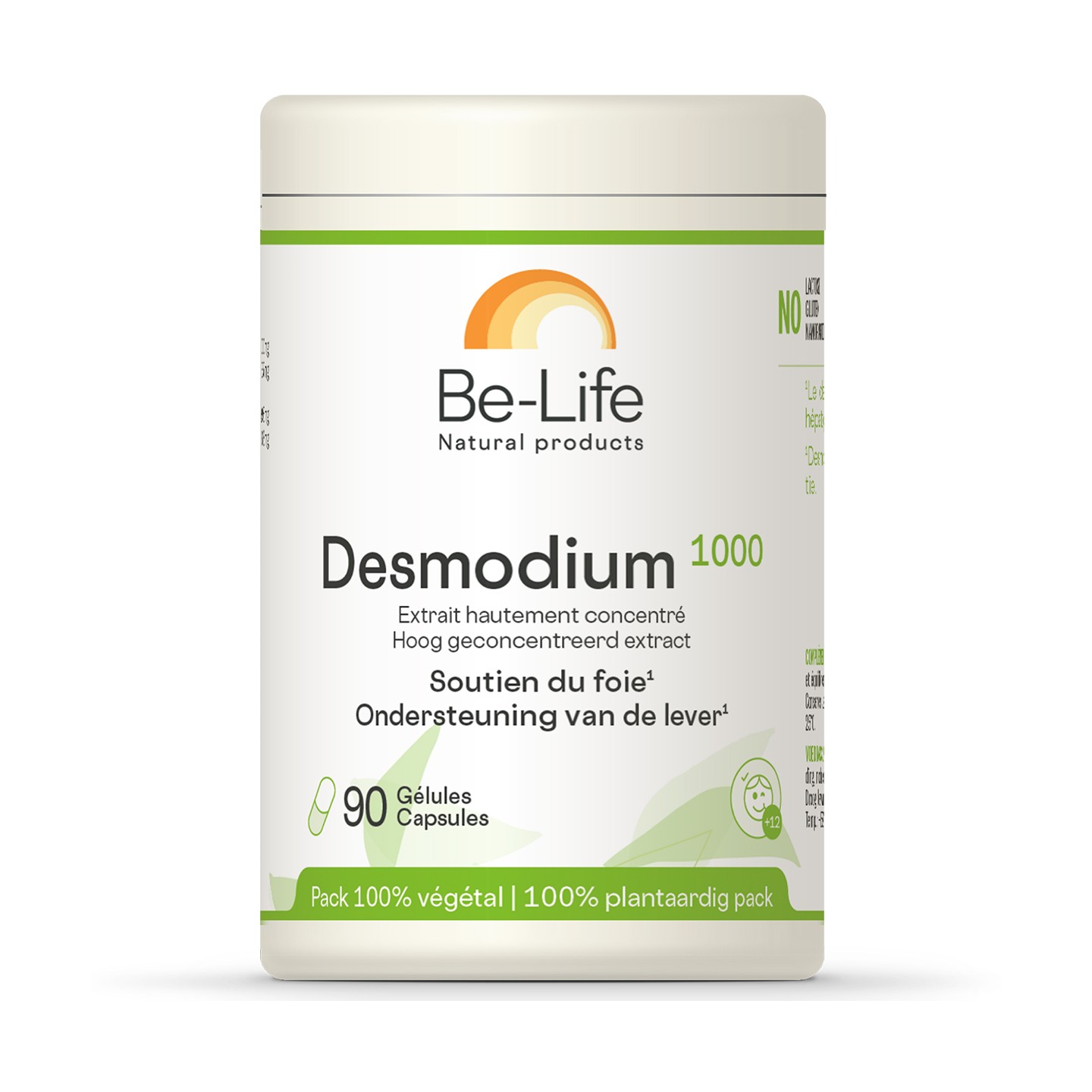 Be-Life Desmodium 1000 - 90 gélules
