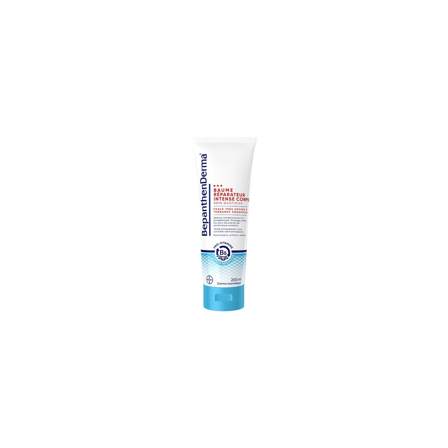 BepanthenDerma Baume réparateur intense corps - 200ml