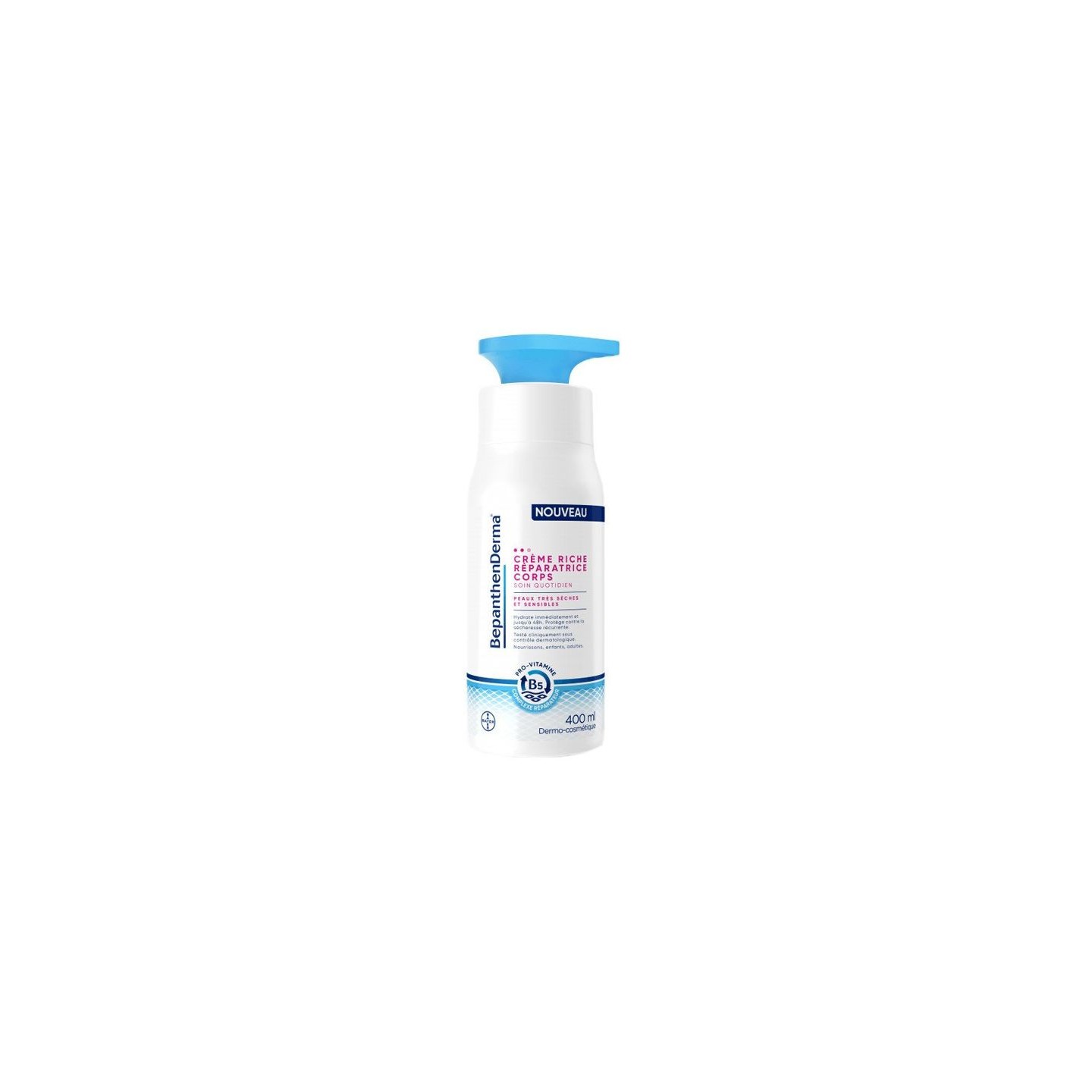 BepanthenDerma Crème riche réparatrice corps - 400ml