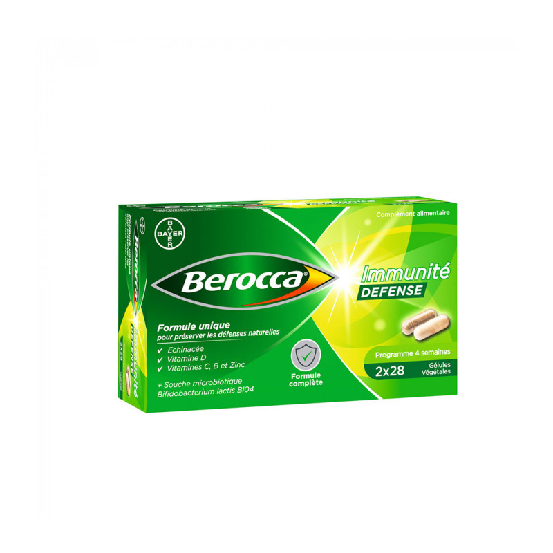 Berocca Immunité défense 2x28 gélules