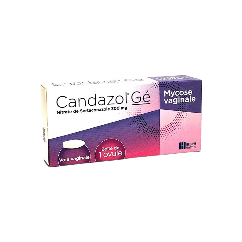 Pharmacie Bastille - Besins Candazol 300mg ovule