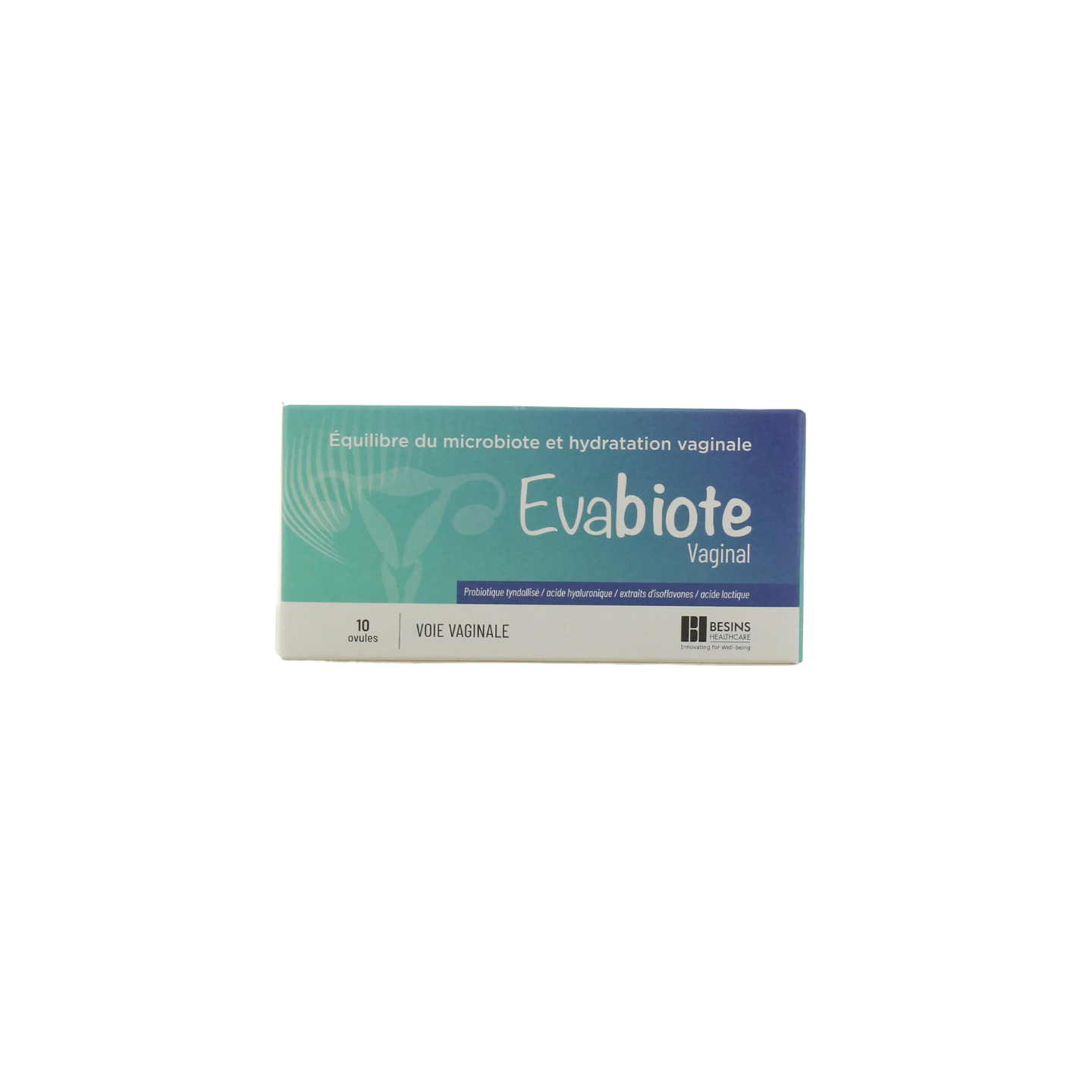 Besins International Evabiote Vaginal 10 ovules
