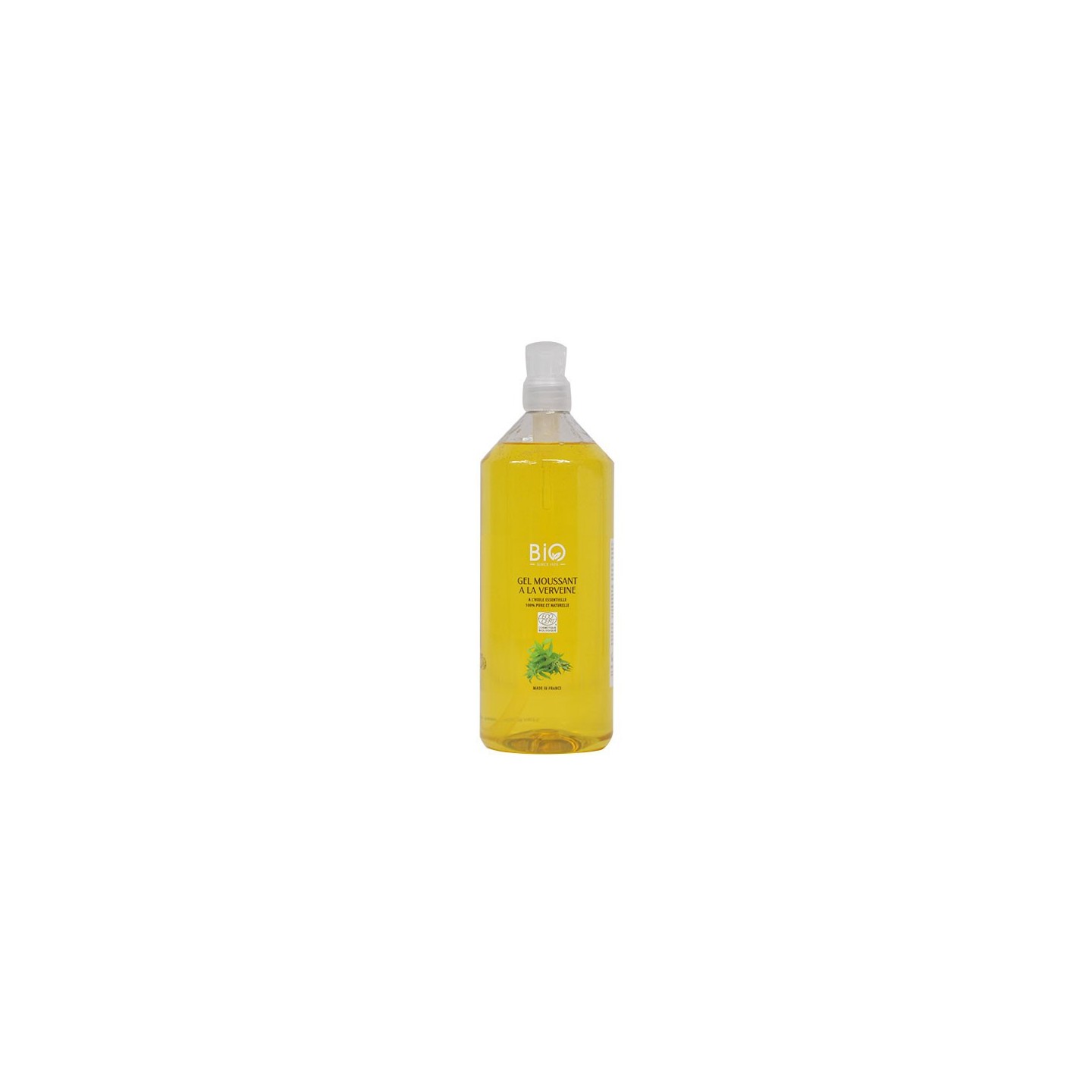 Gravier gel moussant bio à la verveine 1L