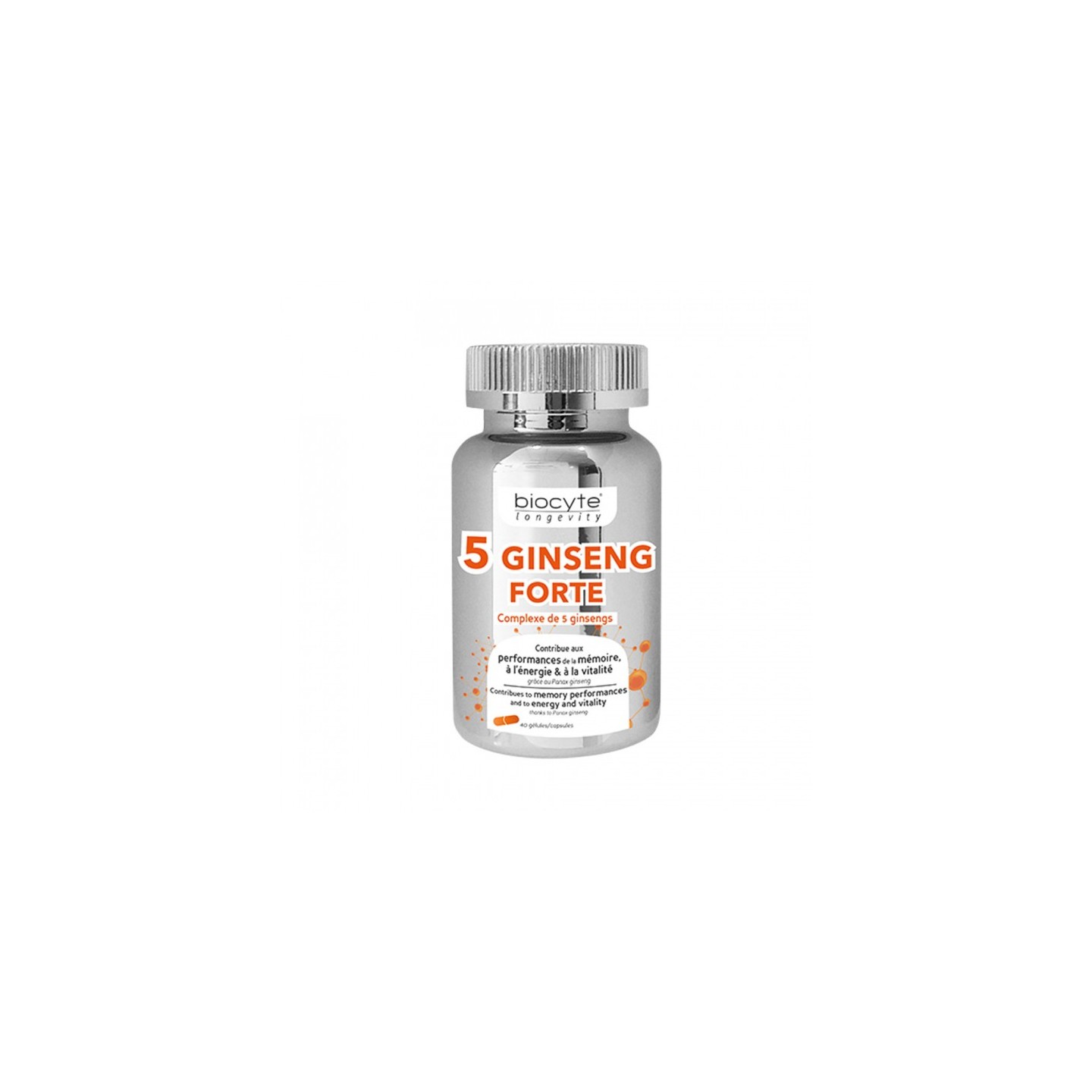 Biocyte 5 Ginseng Forte - 40 gélules
