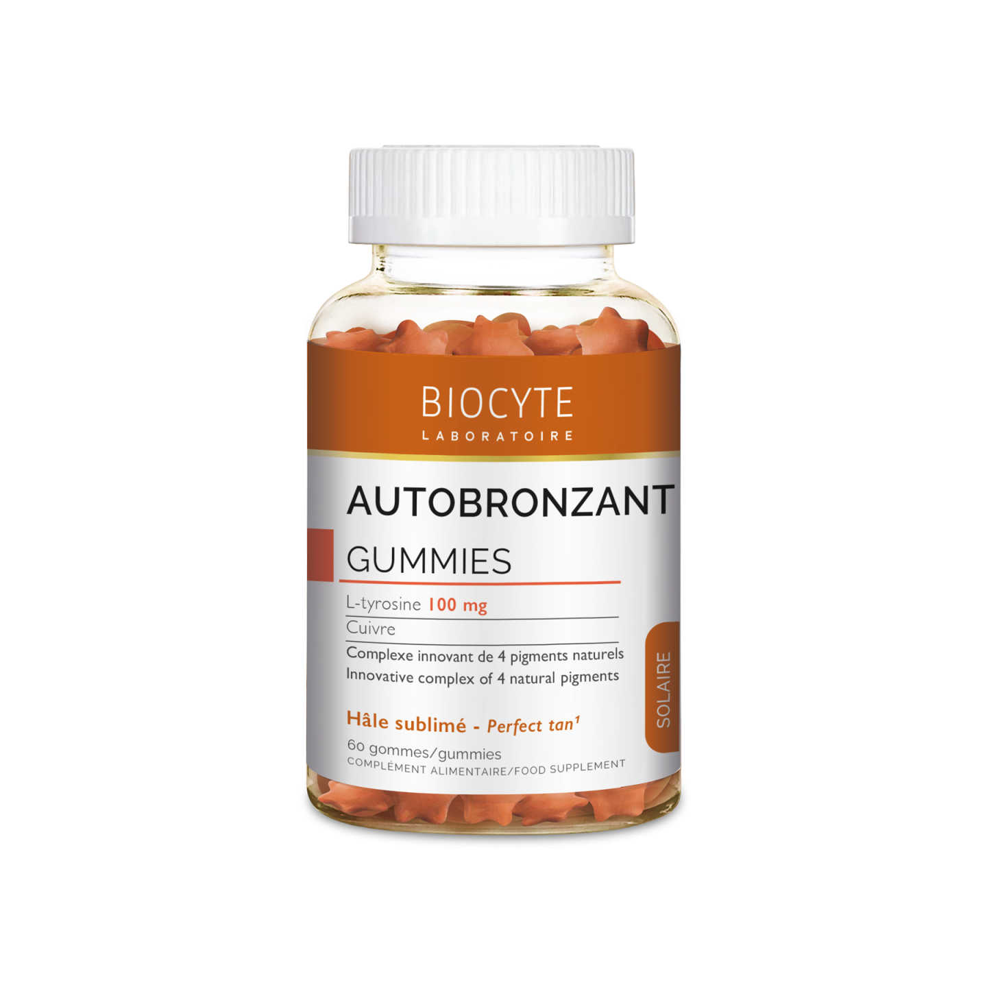 Biocyte Autobronzant Gummies - 60 gummies