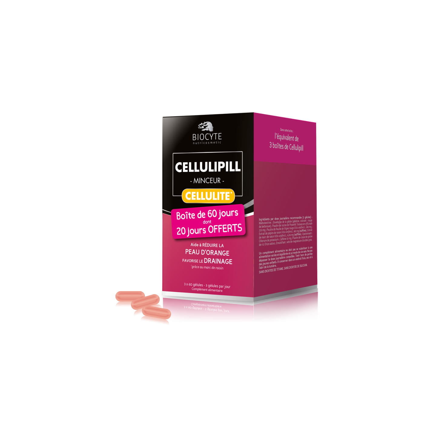 Biocyte Cellulipill Pack - 60 jours de cure