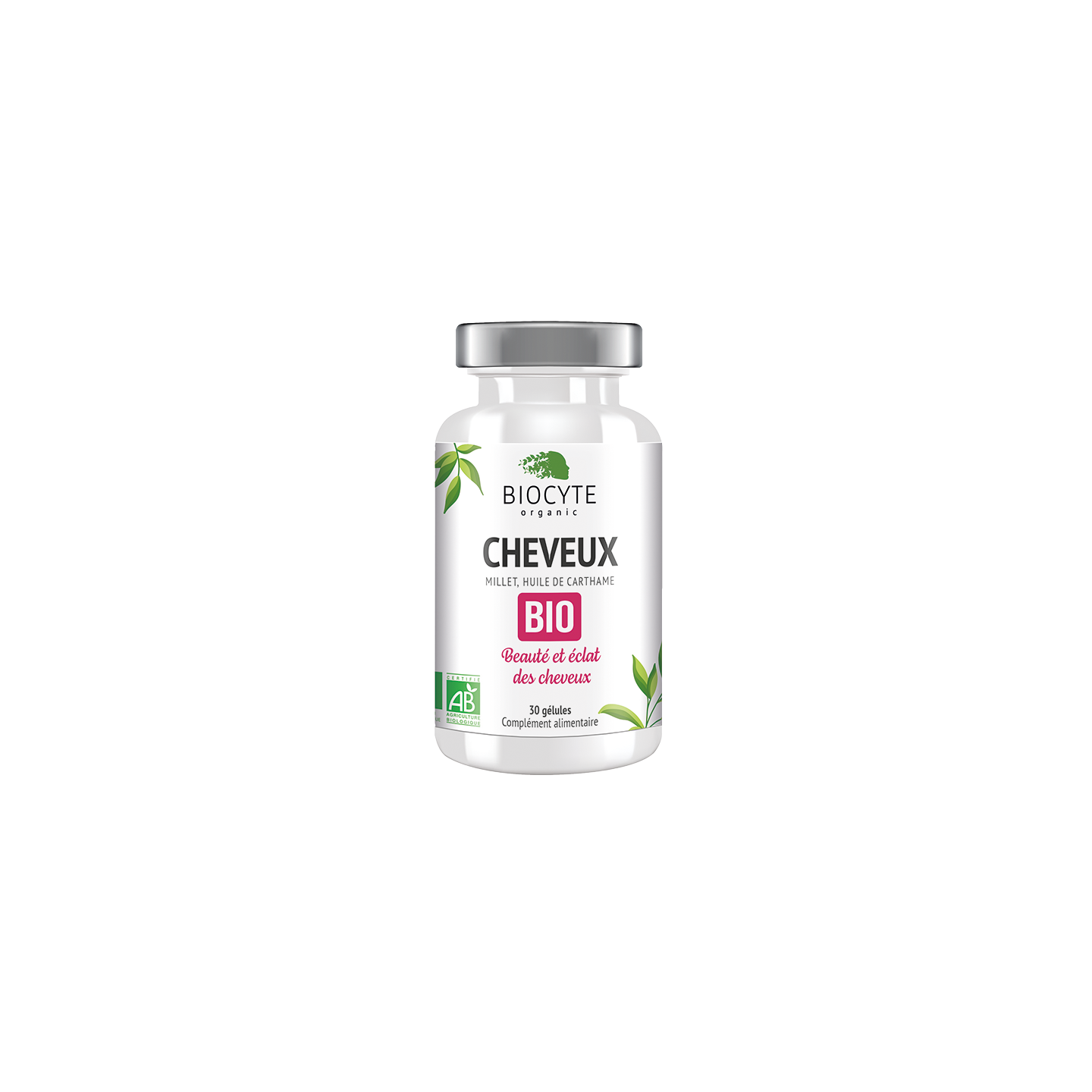 Biocyte Cheveux Bio - 30 gélules