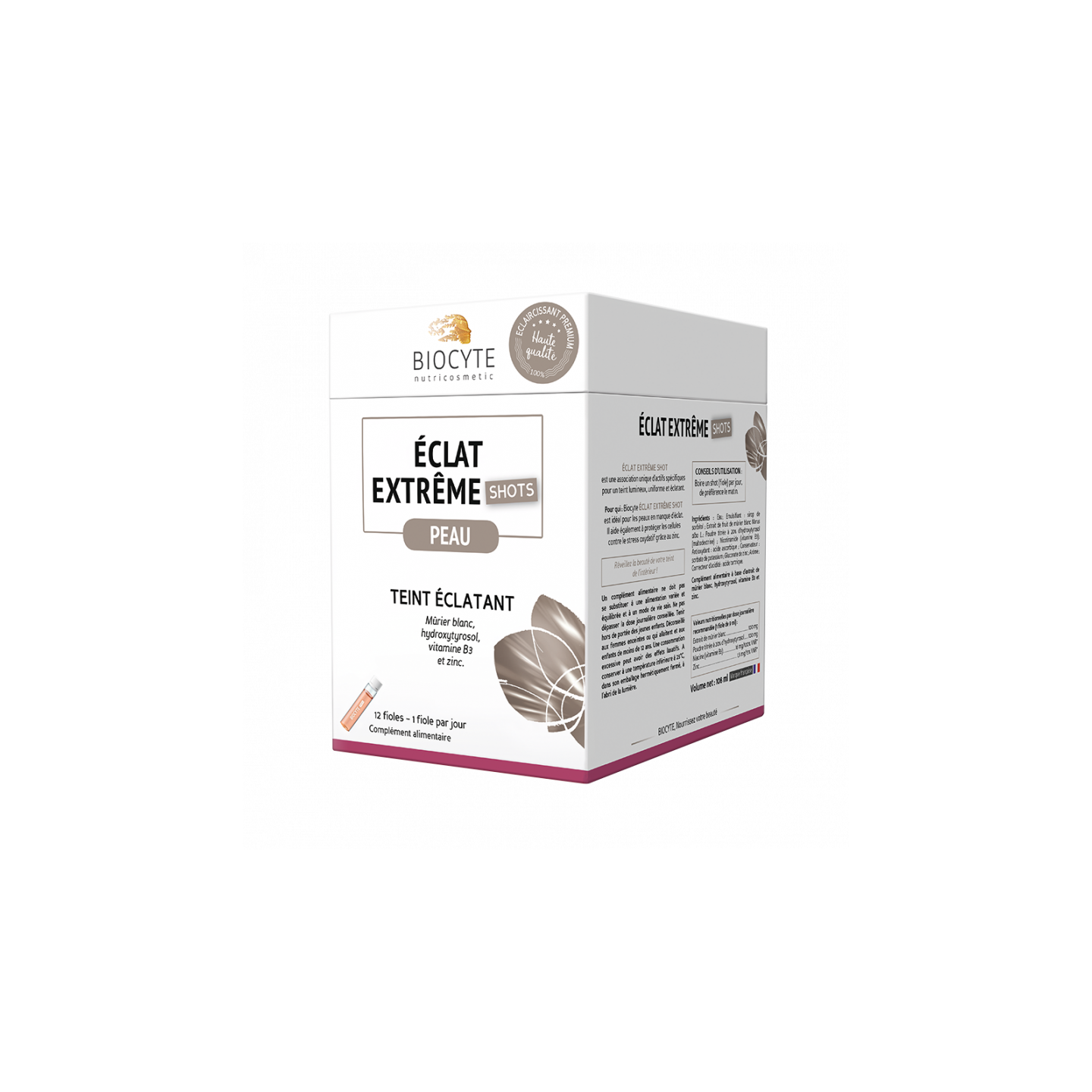 Biocyte Éclat extrême shot - 12 shots
