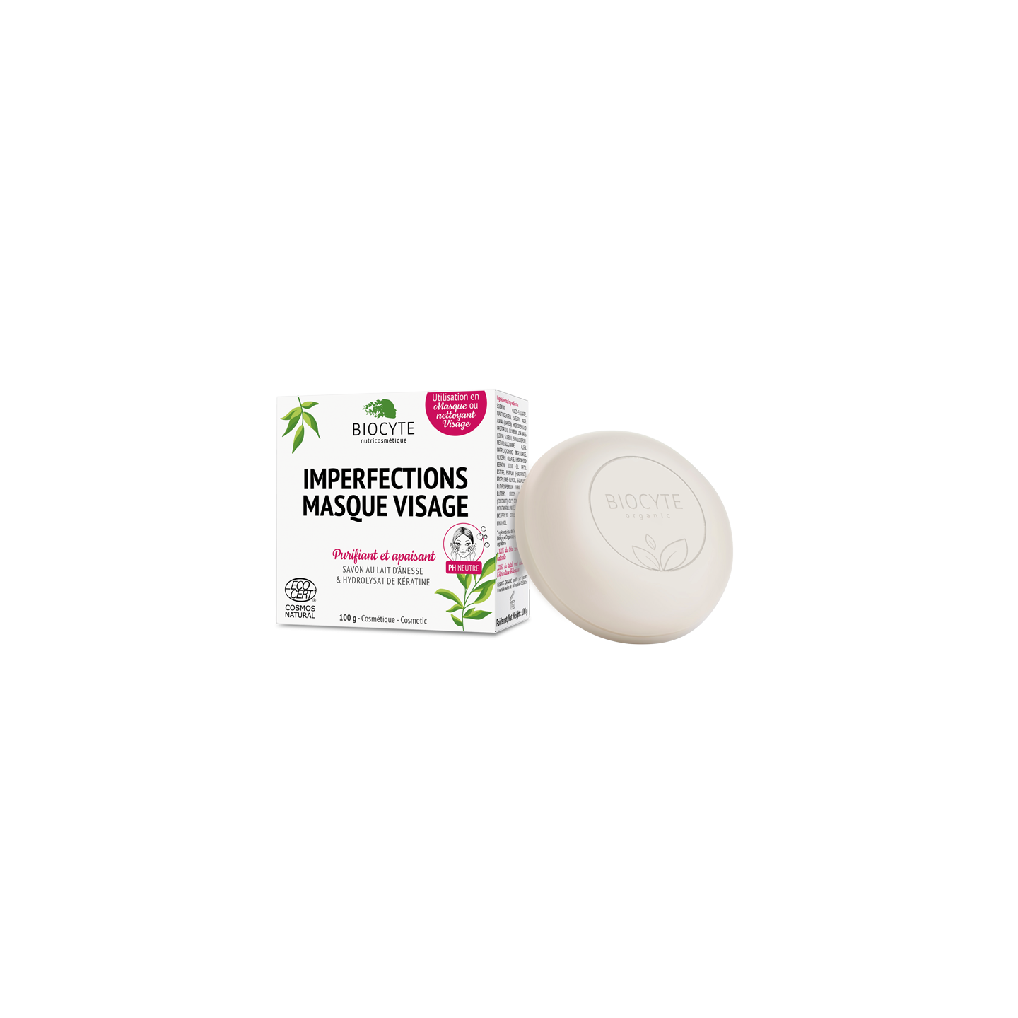 Biocyte Imperfections masque visage - 100g
