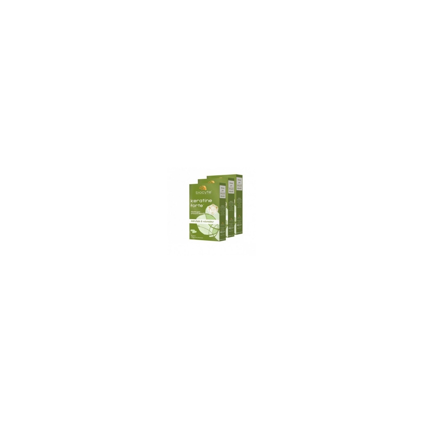 Biocyte Keratine forte lot de 3x40 Comprimés