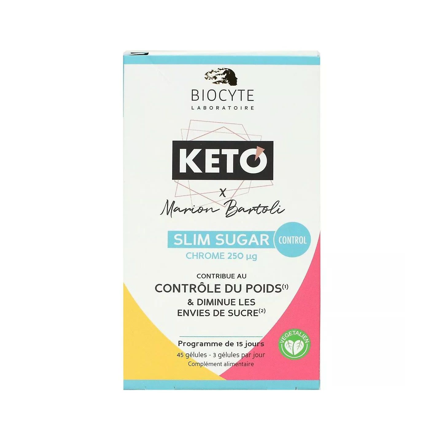 Biocyte Keto Slim Sugar Control - 45 gélules