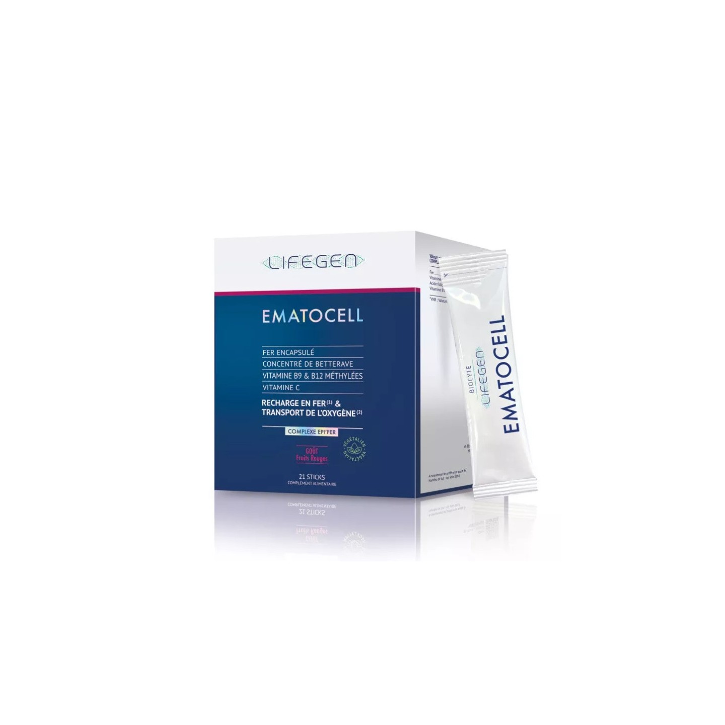 Biocyte Lifegen Ematocell - 90 gélules