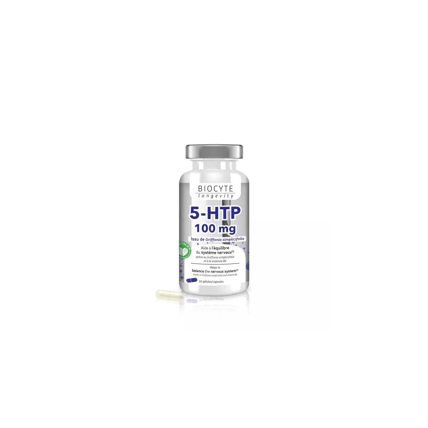 Biocyte Longevity 5-HTP 100mg - 30 gélules