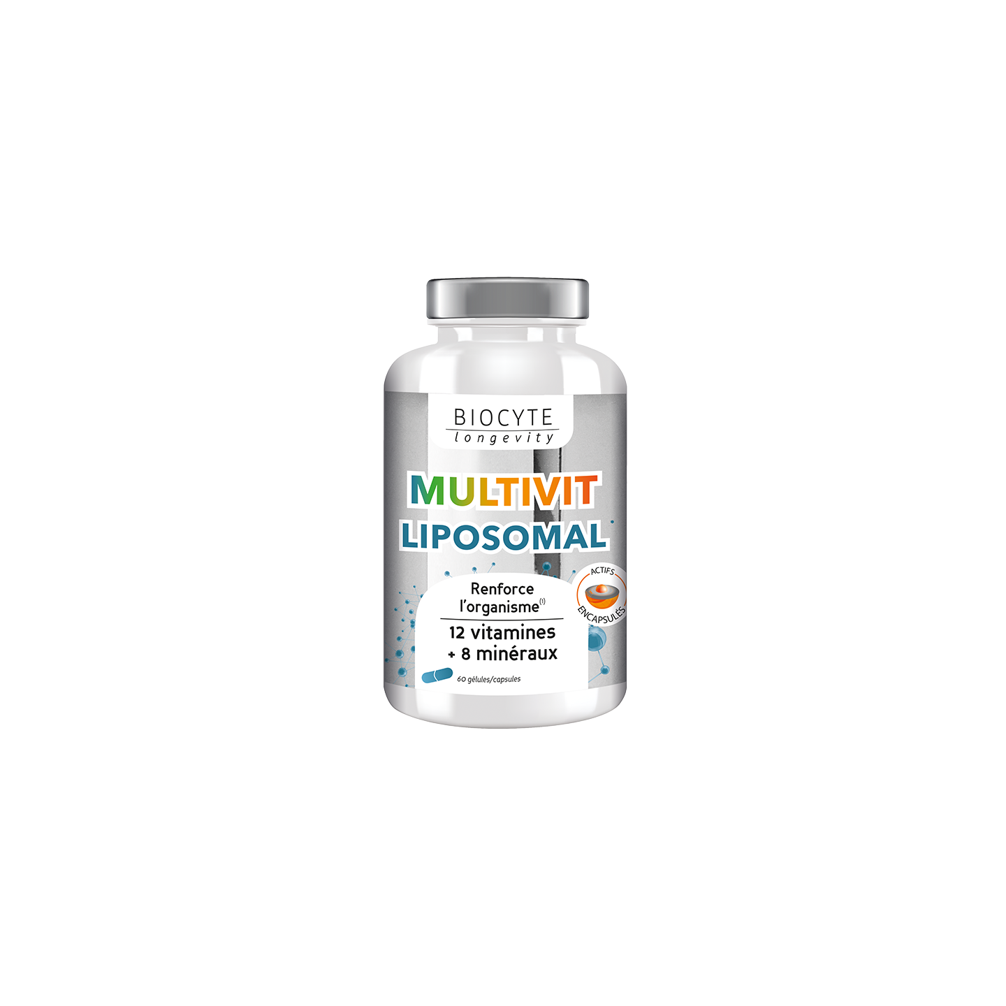 Biocyte multivit liposomal 60 gélules