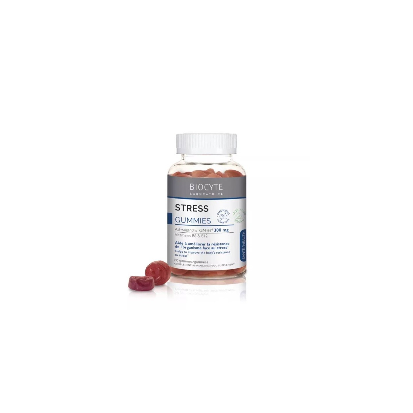 Biocyte Stress Gummies - 60 gommes