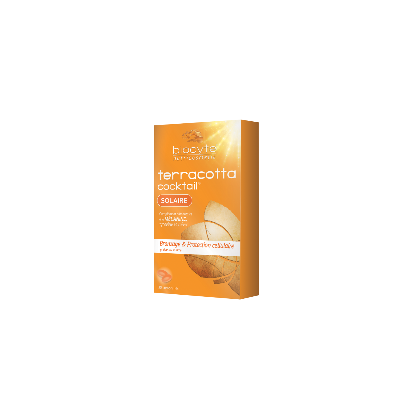 Biocyte Terracotta cocktail solaire - 30 comprimés