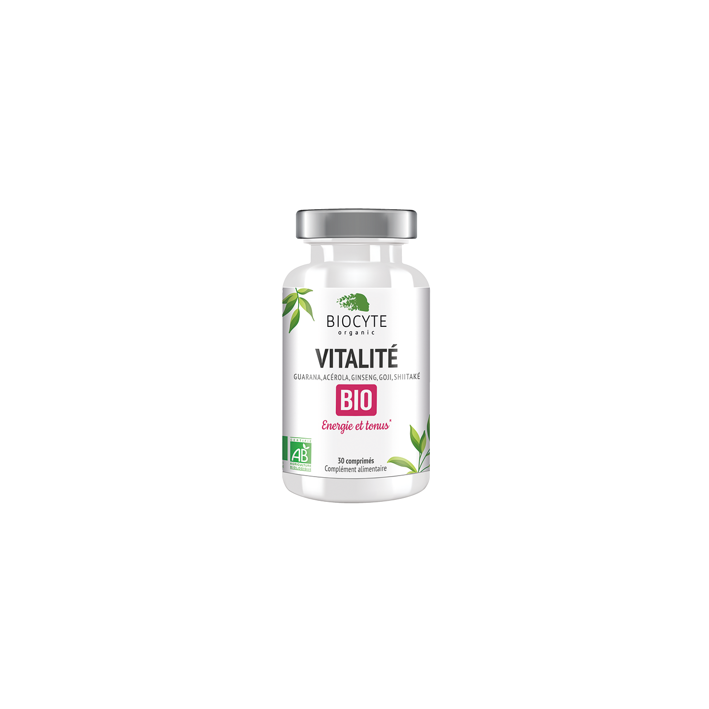 Biocyte Vitalité Bio - 30 comprimés