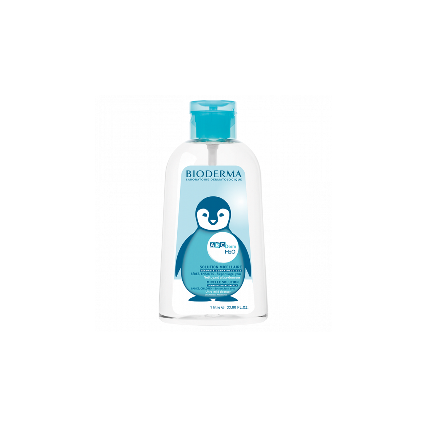 Bioderma ABCDerm H2O Solution micellaire - 1 L
