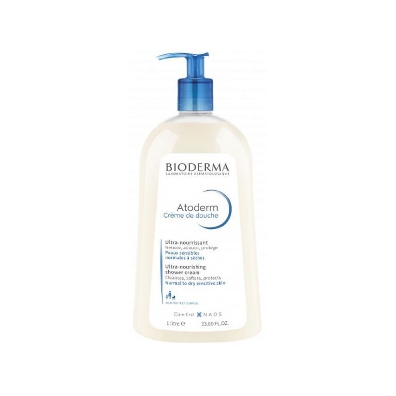 Pharmacie Bastille - Bioderma atoderm crème de douche 1L