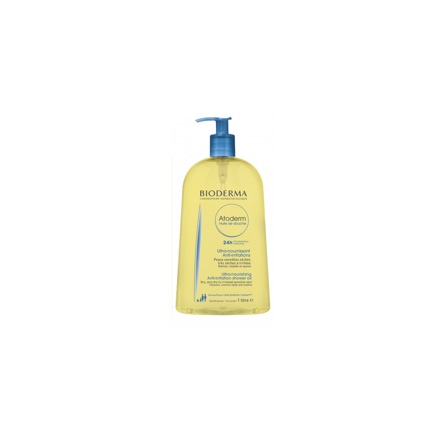 Bioderma atoderm huile de douche 1l