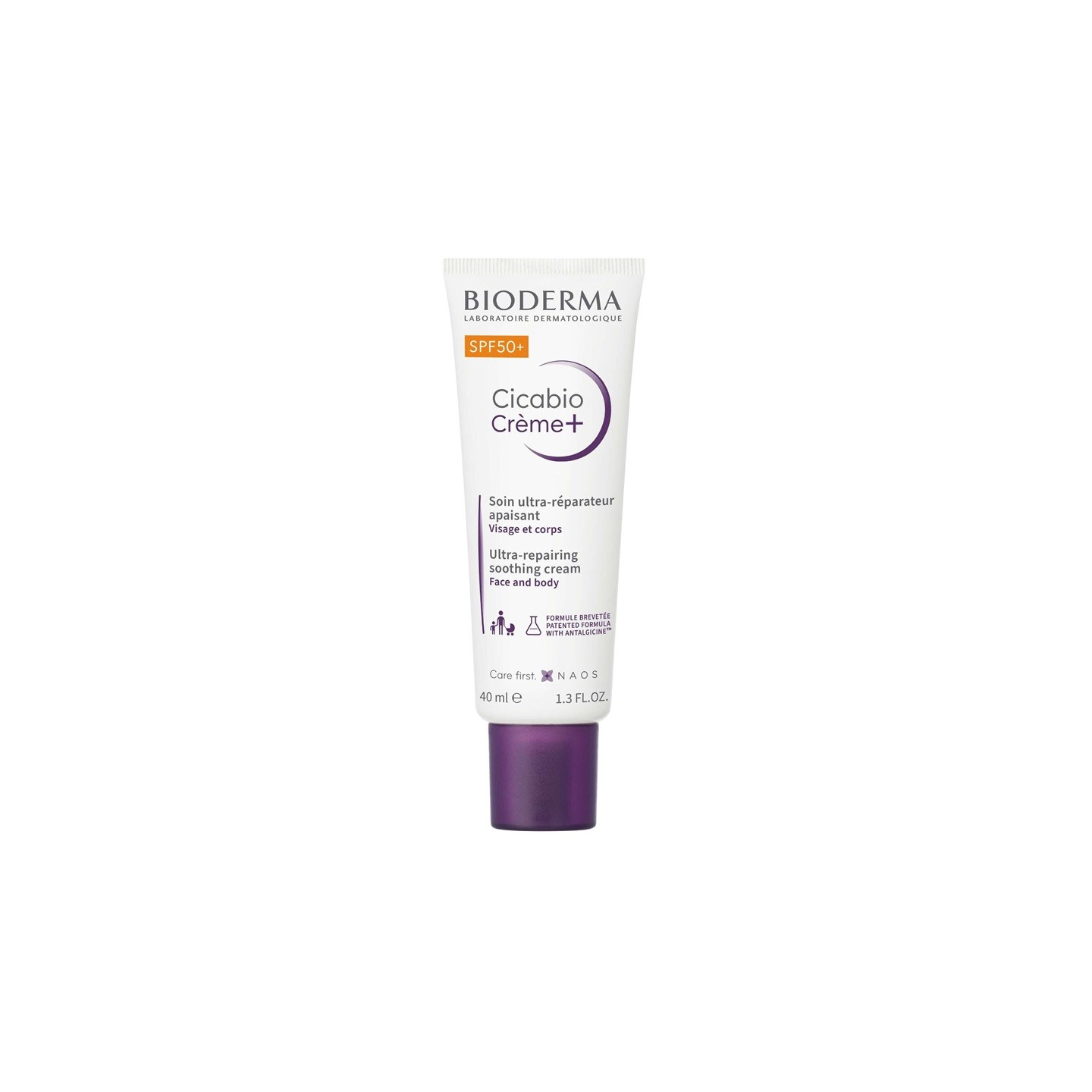 Bioderma Cicabio Crème+ Soin ultra-réparateur apaisant SPF50+ - 40ml