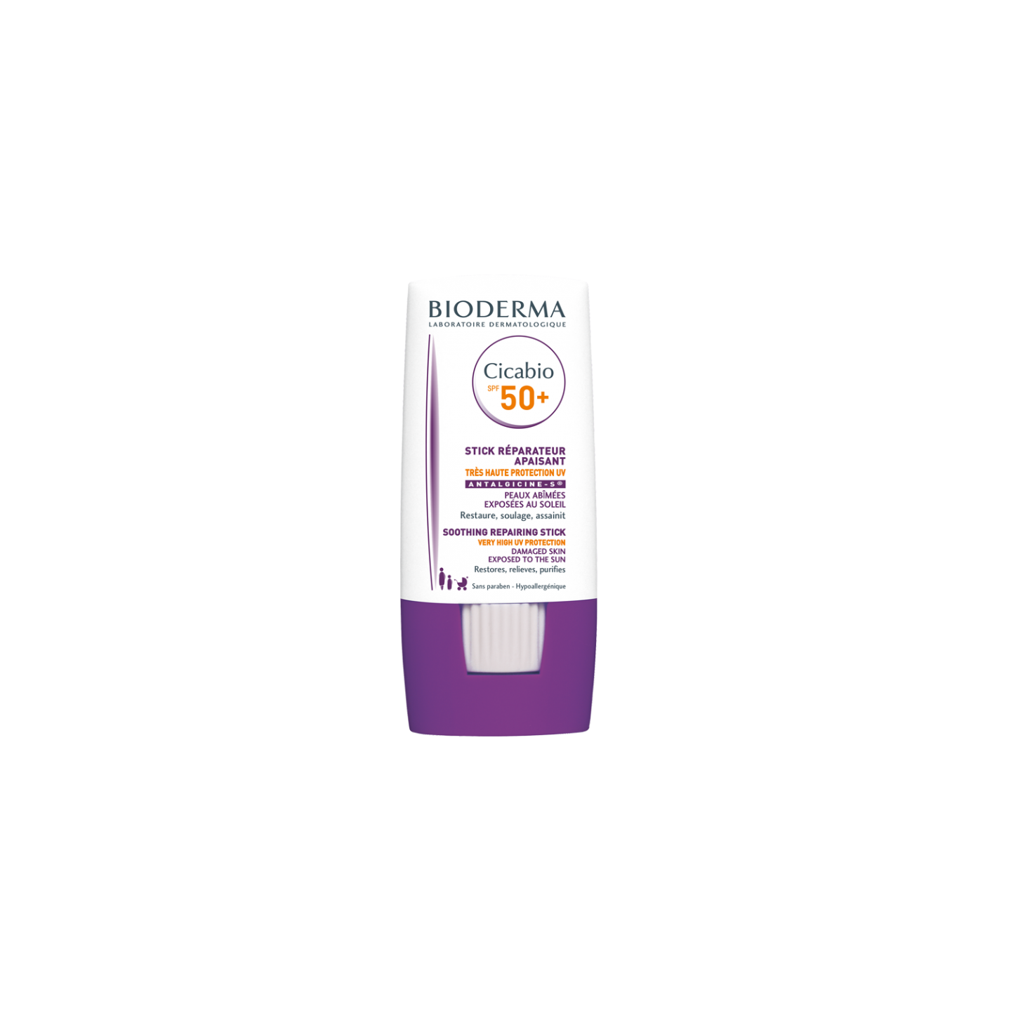 Bioderma Cicabio stick réparateur apaisant SPF 50+ - 8g