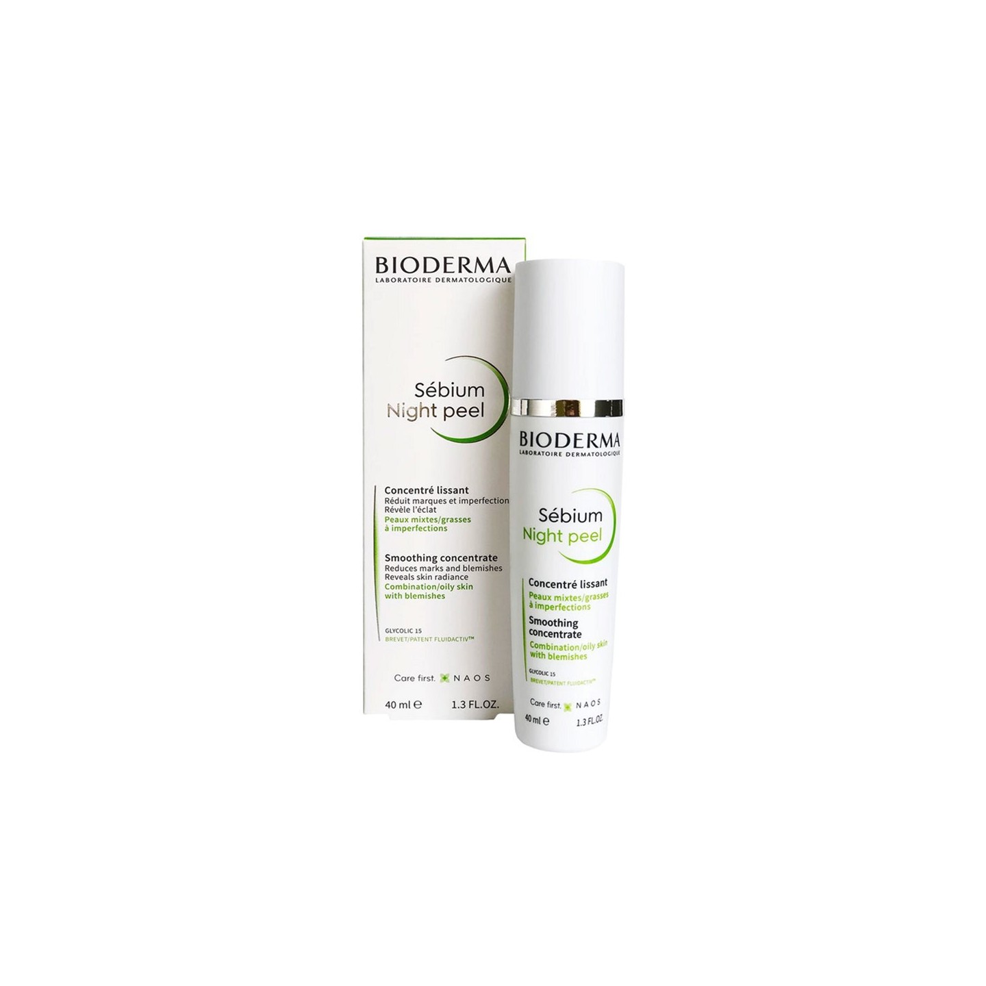 Bioderma Concentré lissant Sebium Night Peel - 40ml